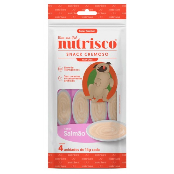 Petisco em Stick Nutrisco para Cães Sabor Salmão - 4un