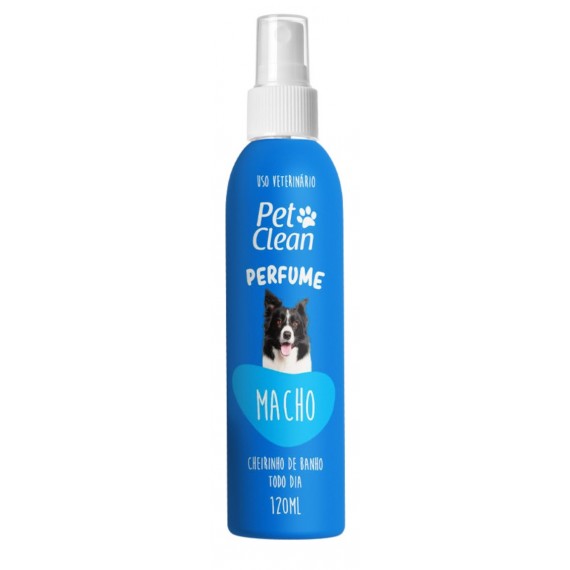 Perfume para Machos da Pet Clean para Cães e Gatos - 120ml