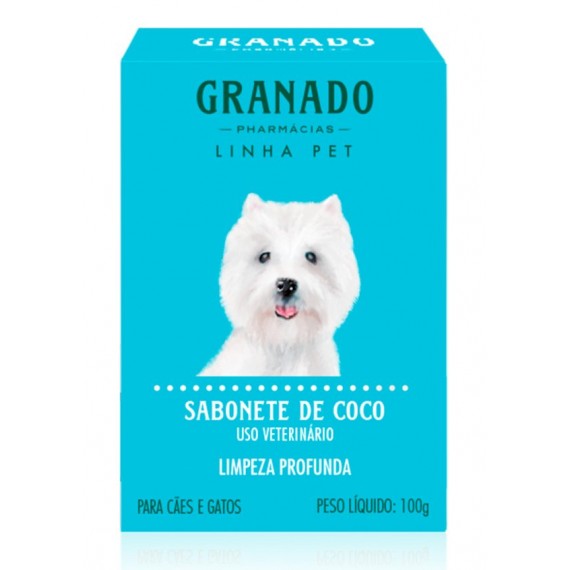 Sabonete Granado Pet de Coco para Cães e Gatos - 100g