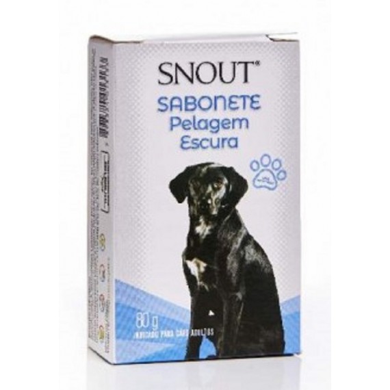 Sabonete Snout Pelagem Escura - 80 g