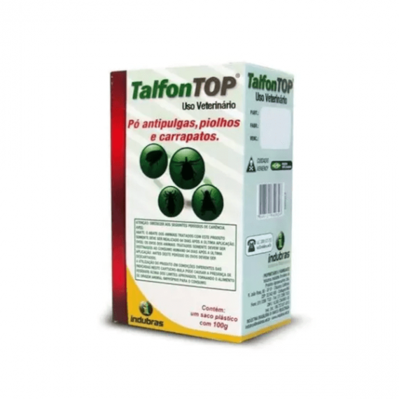 Antipulgas para Caes e Aves TalfonTop 100g