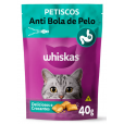 Petisco Whiskas Temptations Antibola de pelo para Gatos Adultos