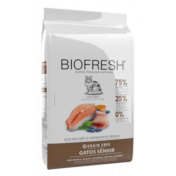 Ração Hercosul Biofresh Super Premium para Gatos Sênior