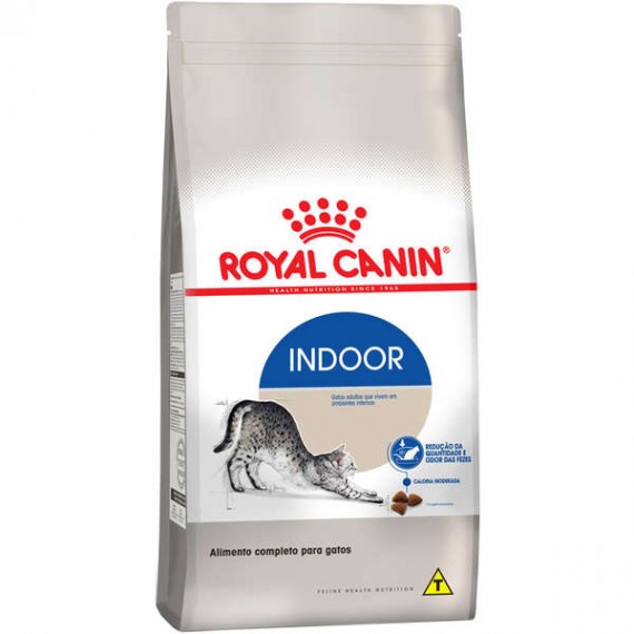 Ração Royal Canin Indoor Gatos Adultos Ambientes Internos - 1,5 Kg