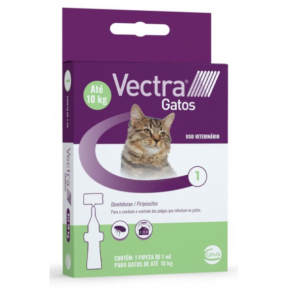 Antipulgas Vectra da Ceva para Gatos até 10 Kg